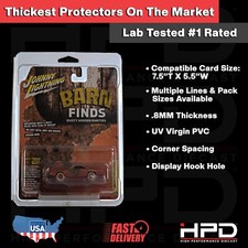 QTY 5 - HPD PROTECTOR CASE (JOHNNY LIGHTNING / AUTO WORLD) .8MM HEAVY DUTY picture