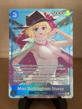 One Piece The World’s Strongest Warriors OP17-054 Miss Buckingham Stussy Alt Art picture
