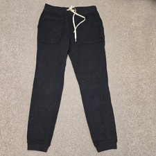 Outerknown Hightide Terry Sweatpants Black Men's Size Small 1620018 NEW Casual picture
