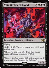 MTG Vilis, Broker of Blood (Anime) [Foundations Jumpstart] Near Mint Magic picture