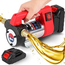 Cordless Diesel Transfer Pump 12GPM 2 Lithium Battery picture