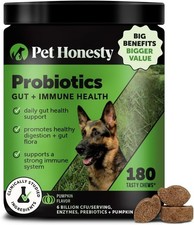 Pet Honesty Probiotics Gut + Immune Health, 180ct Pumpkin 04/2027 picture
