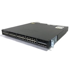 Cisco Catalyst 3650 48-Port Gigabit Ethernet PoE+ WS-C3650-48FD-S w/Dual PSU picture