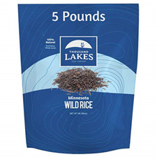Thousand Lakes Minnesota Grown Wild Rice - Bulk - 5 pounds | 100% All Natural picture