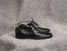 Vintage Archive 00's Jil Sander by Raf Classic Men's Black Leather Derby Shoes  picture