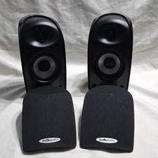 Polk Audio Black Glossy speakers TL 1 Sat Pair (2) Tested & Working Satellite picture