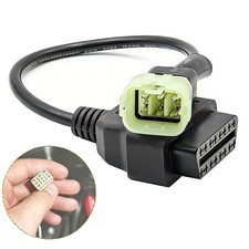 OBD2 Adapter for KTM 6 Pin to 16Pin Diagnostic Cable Fits KTM Duke Motorcycle picture