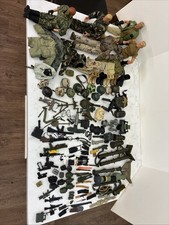Vintage GI JOE Action Figures (5) & Very Large Accessories Lot 1996 & 2003 picture