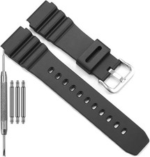 Resin Strap Compatible with Casio MDV106 Series MDV106-1AV 200 M WR Replacement picture