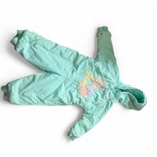 Vintage Gerber Baby Outfit 24 Months One Piece Snowsuit Pram Suit picture