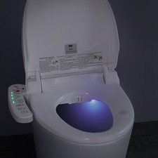 Elongated Smart Toilet Seat Electric Bidet Auto Deodorization Heated Nightlight picture