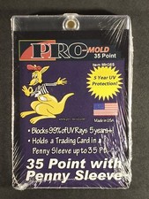 100x Pro Mold MH35S 1st Gen w/ Sleeve 35pt Magnetic Card Holder One Touch picture