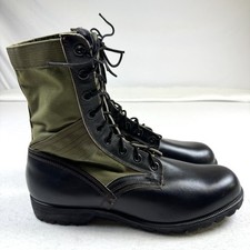 Vintage 1966 Endicott Johnson Vietnam War Jungle Combat Boots 11R Ro-Search picture