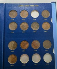 1798 1800 1801 1802 Large Cent Set Whitman Album Collection 35 Different Dates picture