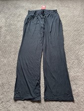 Tommy John Women’s Second Skin Sleep Pants Black Size L picture
