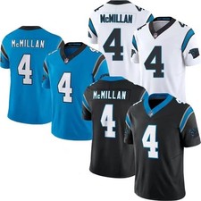 Men's Panthers #4 Tetairoa McMillan Limited Stitched Game Jersey picture