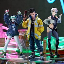 Anime Cyberpunk 2077 Edgerunners David & Rebecca Figure Game Model Toy Box Gift picture