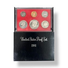 1981 United States Mint Clad Proof Coin Set - As Is picture