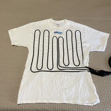COOLSHIRT Systems Cool Water Racing Cooling Shirt White w/ Tubing Quick Connects picture