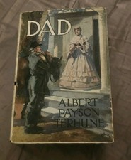 Dad Albert Payson Terhune Vintage 1914 Photoplay Edition Book w/ Dust Jacket picture
