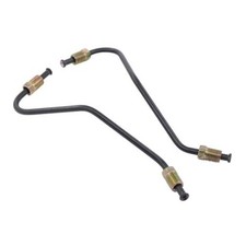 Pair Front Brake Caliper Line Pipe Tube Flex Hose Set for Toyota Tundra 4WD picture