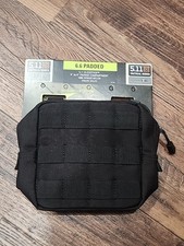 New 5.11 Tactical Padded 6.6 MOLLE Pouch (Color: Black) picture