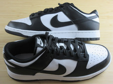 Nike Men's Dunk Low Retro White Black Panda 2 Tone Lace Up Shoes Size 9.5 NIB picture