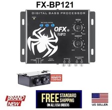 QFX  FXBP121 Digital Bass Processor and Reconstruction Bass Enhancer w/ remote picture