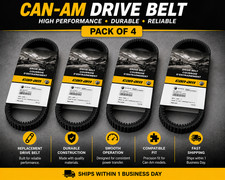 PACK- 4 OEM Genuine Canam BRP Maverick X3 Turbo RR 200HP Belt 422280652 picture