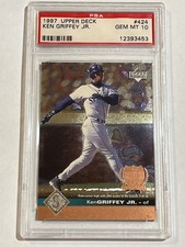 1997 Upper Deck #424 Ken Griffey Jr. PSA Graded  GEM MT 10 picture
