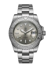 Brand New Bibi Grey Dial 41mm Watch Automatic Rotating Bezel Stainless Steel picture