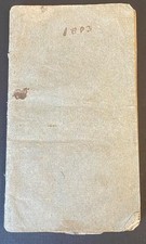 THE CONNECTICUT POCKET ALMANACK Andrew Beers 1803   27th Year of US Independence picture