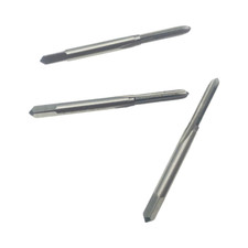 6-48 New 6-48 UNS 3 PIECE 3 FLUTE HSS hand TAP SET NORSEMAN VIKING picture