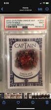 2022 Futera Soccer Unique Captain Jersey Patch Gareth Bale 9/10 PSA Mint 9 Rare picture