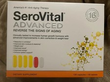 SeroVital Advanced 120 Capsules +60 Tablets 30 Day Dietary Supplement SeroVital. picture