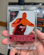 Dwyane Wade Rookie /250 2003-04 Upper Deck UD Glass RC #97 Miami Heat picture
