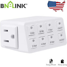 BN-LINK 3-Prong Grounded Outlet Smart digital countdown timer W/ repeat function picture