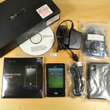 2007 LG KS20 Phone Black Italian International In Box Vintage picture