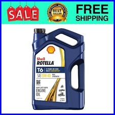 Shell Rotella T6 Full Synthetic 15W-40 Diesel Oil 1 Gal Fast Ship USA picture