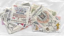 48 Used Czechoslovakia Srtamps picture