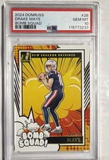 2024 Panini Donruss - Bomb Squad Drake Maye #28 (RC) picture
