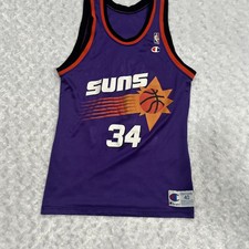Vintage Phoenix Suns Charles Barkley Champion Jersey Mens 40 Authentic NBA picture