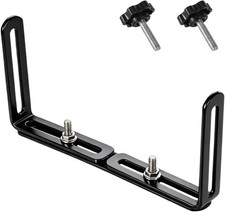 CB Radio Mount Bracket, Heavy Duty Universal CB Mounting Kit with Knobs Adjust picture