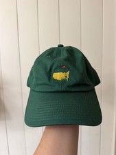 Vintage 2000s Masters Golf Hat - American Needle Green Strapback 100% Cotton picture