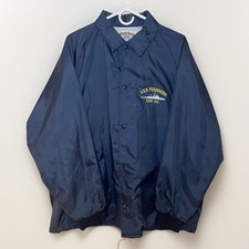 VINTAGE BOMBER JACKET MILITARY USS Fessenden embroidered jacket Size XL picture