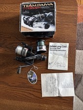 Team Daiwa Spinning Reel TD1355H Long Cast Spool Auto Cast JAPAN. Box/ Xtr Reel. picture