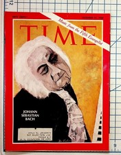 Time Magazine December 27 1968 Johann Sebastian Bach Music History picture