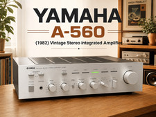 YAMAHA A-560 🌈RaRe🌈 (1982) Vintage Stereo integrated Amplifier picture