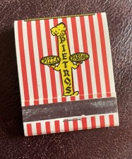Vintage Pietro’s Family Pizza Parlor Franchise Oregon Matchbook Unstruck picture