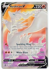 Reshiram V (Full Art) 172/195 Swsh12: Sword & Shield - Silver Tempest Holo picture